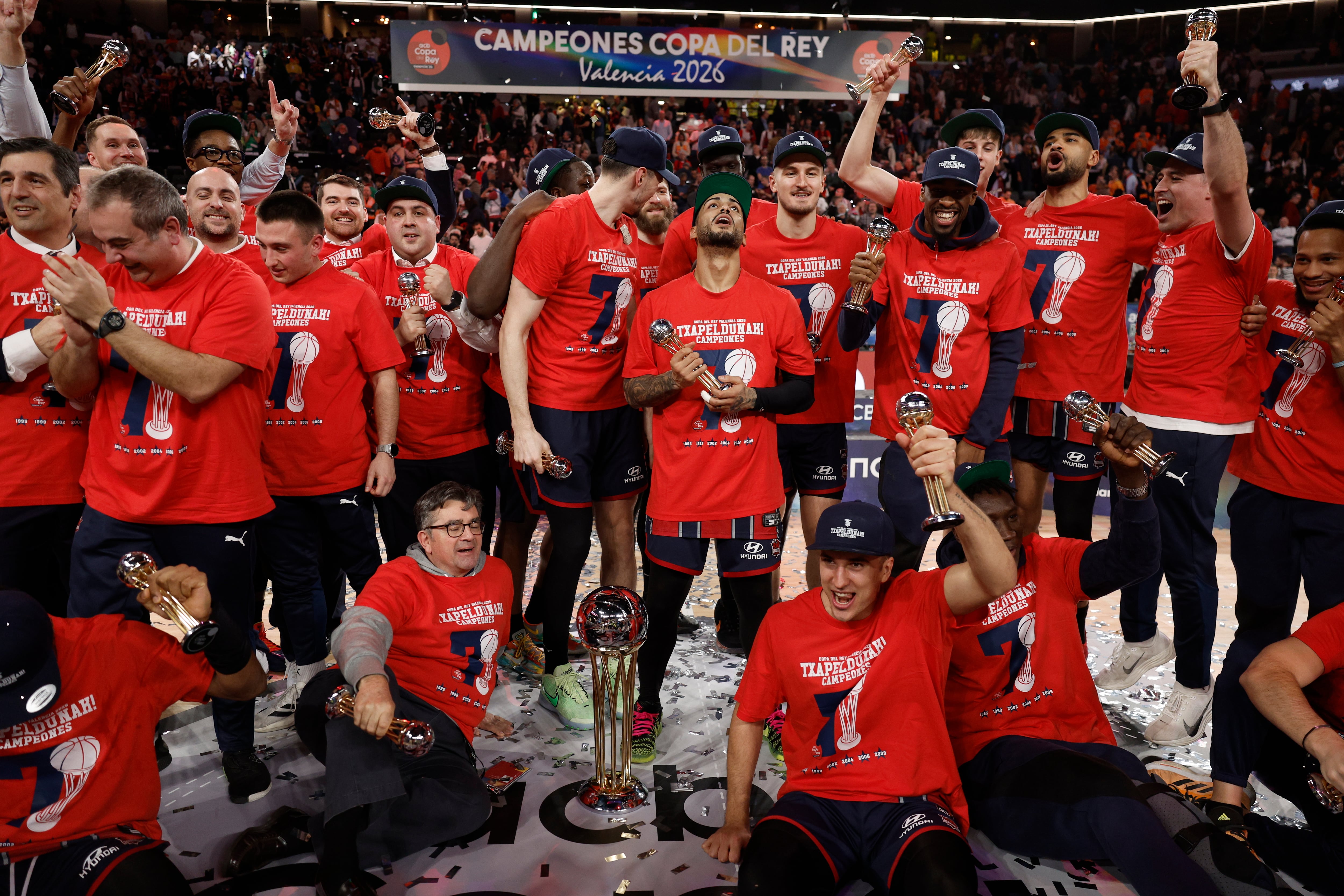 Así te hemos contado la victoria del Baskonia ante el Real Madrid en la final de la Copa del Rey