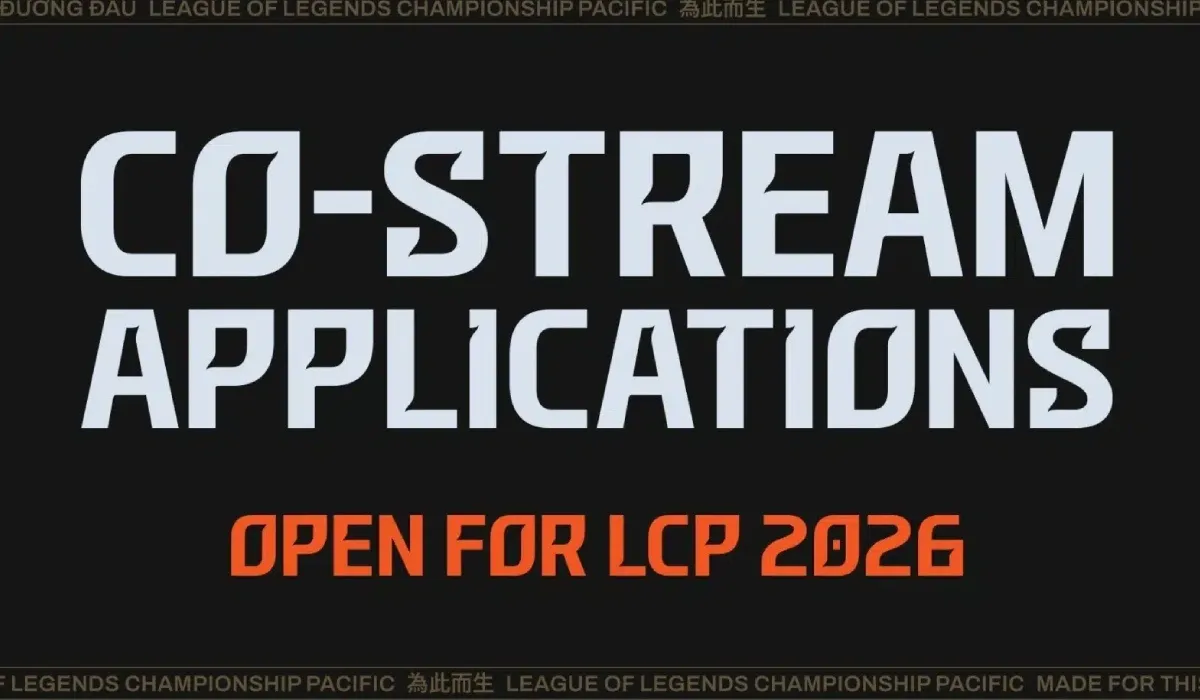 Co-streamers LCP 2026: ¡Se abren las solicitudes!