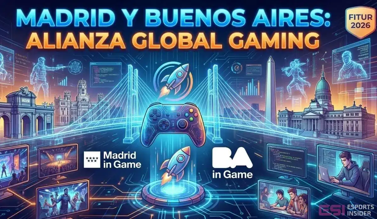 Madrid y Buenos Aires sellan una alianza para impulsar esports, startups y talento gaming