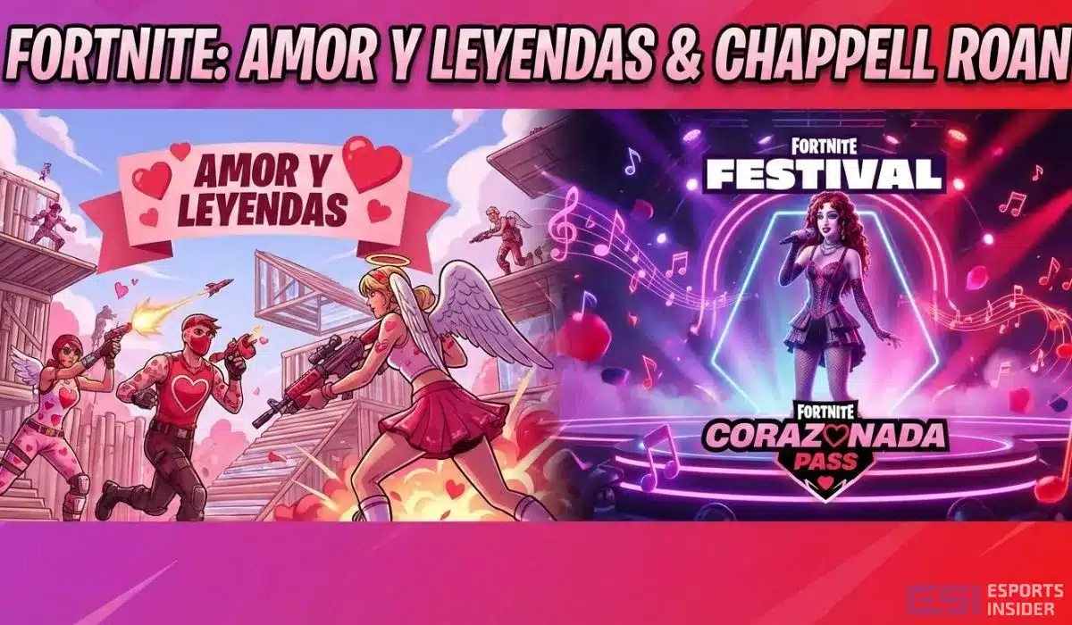 Amor y Leyendas llega a Fortnite por San Valentín