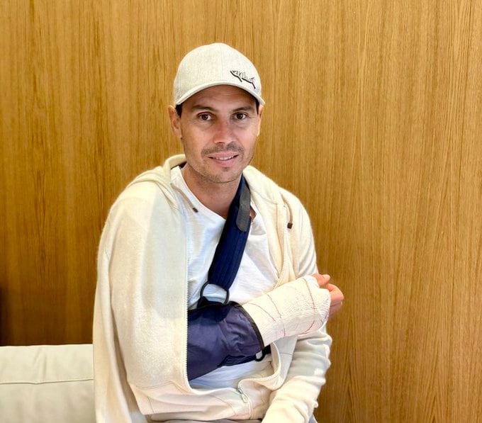 Rafa Nadal, operado de la mano derecha por una artrosis severa