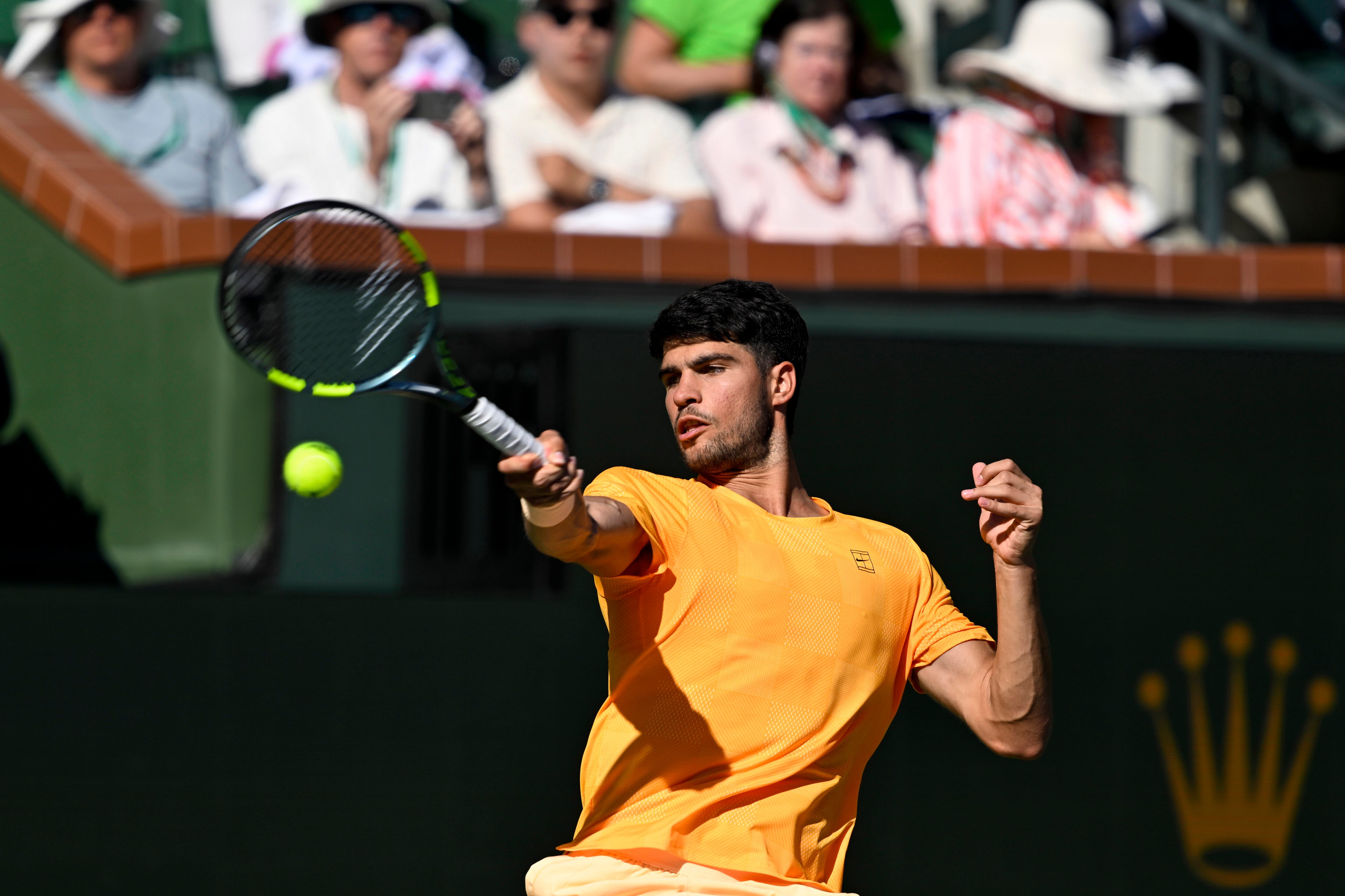 Cuándo y dónde ver a Carlos Alcaraz jugar los cuartos de final de Indian Wells